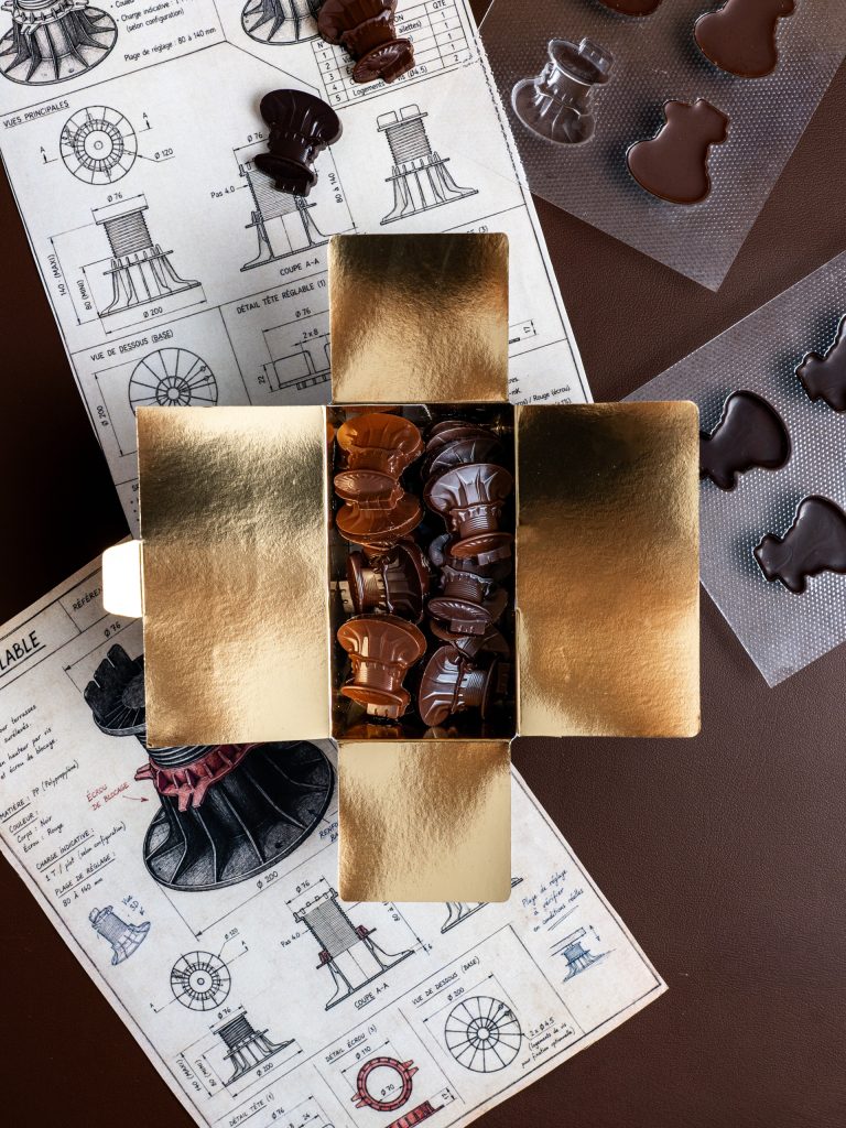 Un chocolat en 3D, créé spécialement pour votre projet